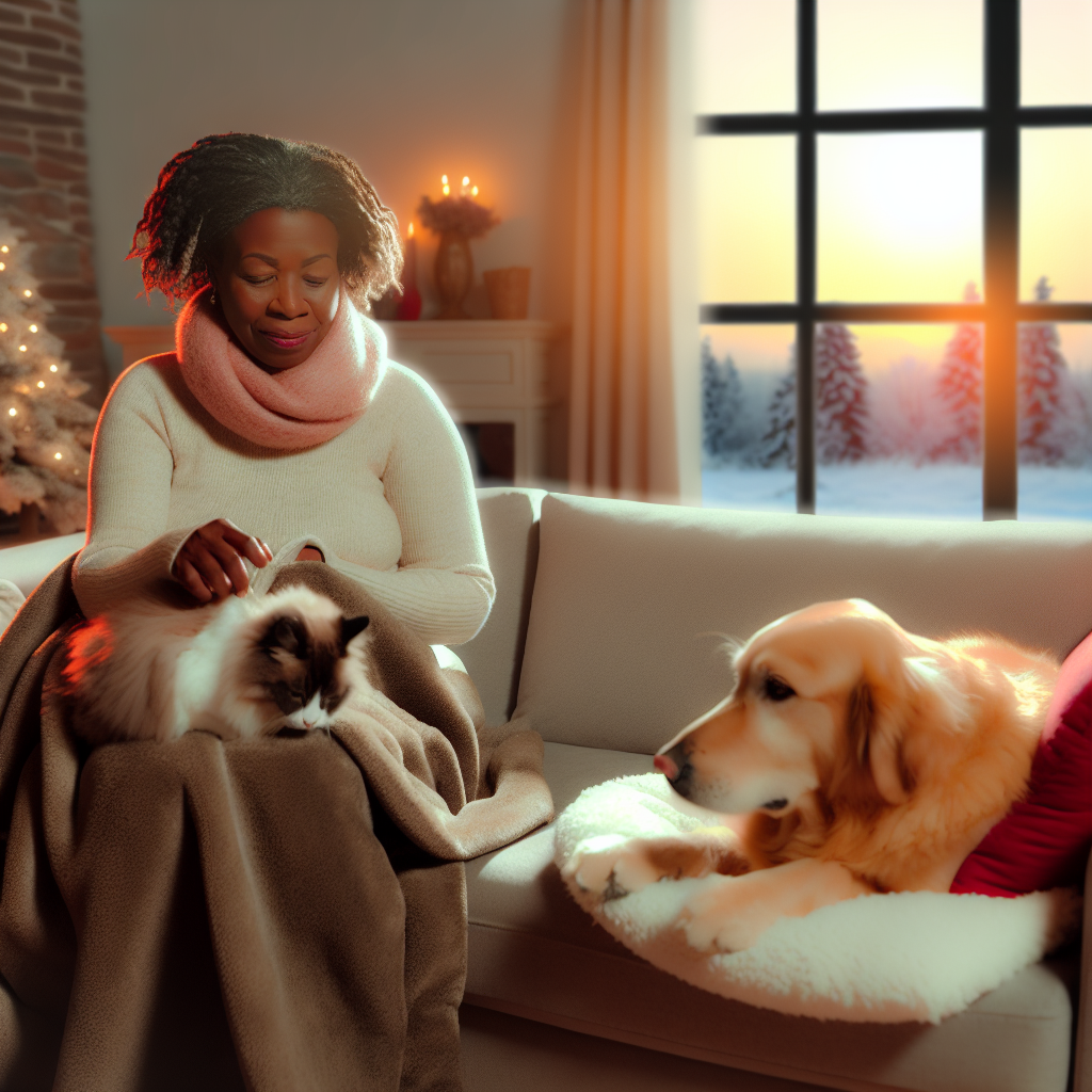 “How Pets Brighten Your Winter Blues”